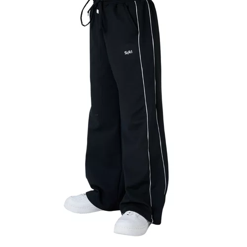 Calça Termica Carol Wide Preto Siri Sport