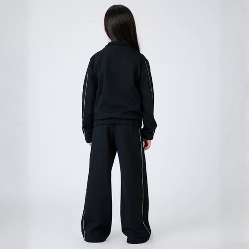 Calça Termica Carol Wide Preto Siri Sport