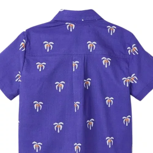Camisa Azul Royal Los Cocos Bento
