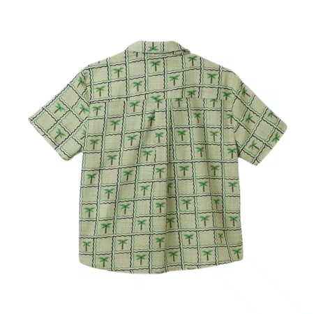 Camisa Coco Xadrez Bege Bento