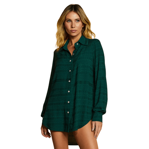 Camisa Lisos Native Forrest Green Cia Maritima