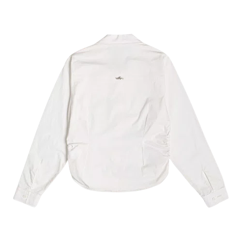 Camisa Tricoline Básica Off White Authoria