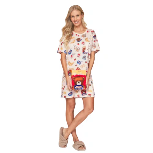 Camisão Feminino Ursilhos Lua Luá