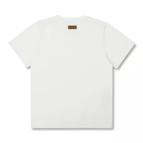 Camiseta Algodão Bordado Teddy Off White Dame