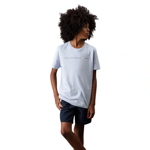 Camiseta Algodão Orgânico Lavanda Calvin Klein