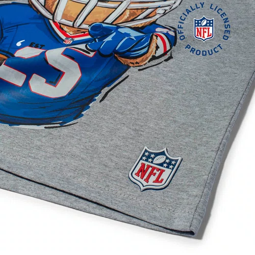 Camiseta Algodão Teddy NFL NY Giants Dame
