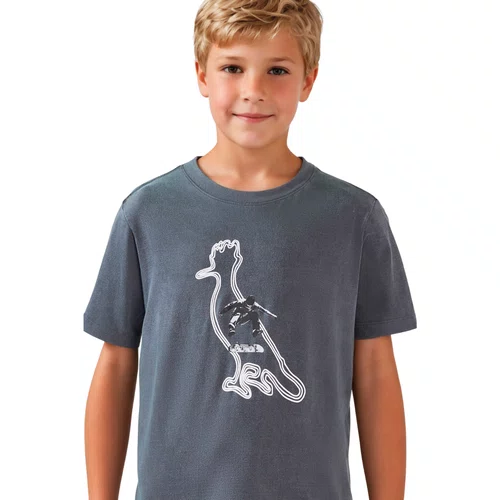 Camiseta Manga Curta Chumbo Line Up Reserva