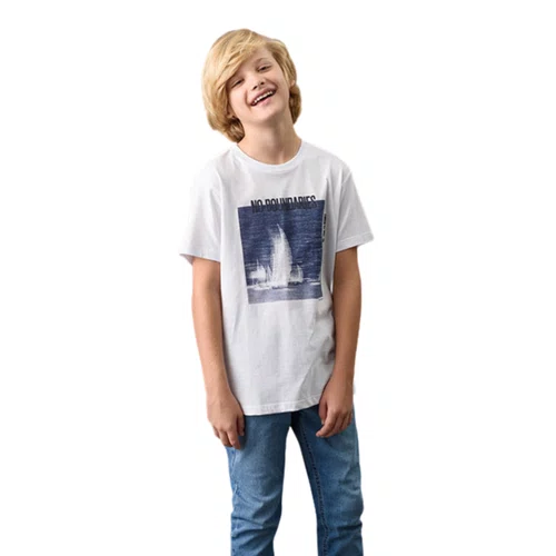Camiseta No Boundaries Branco Calvin Klein