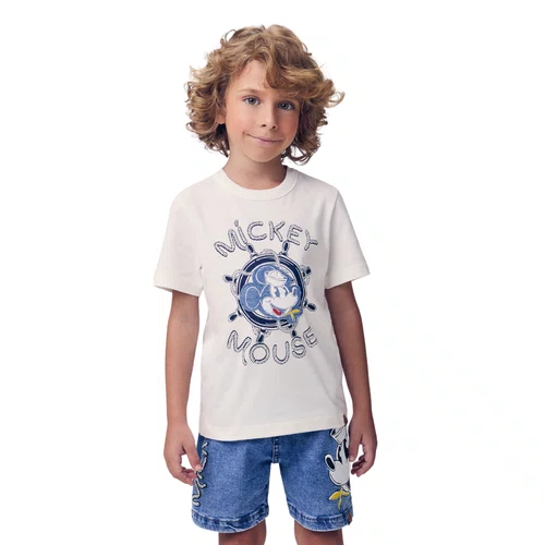 Camiseta Off Mickey Vinatge Navy Youccie