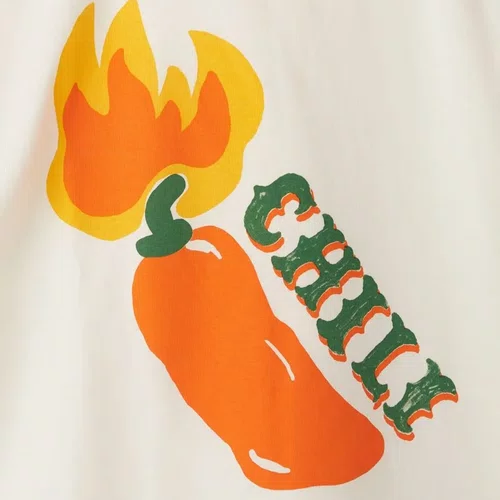 Camiseta Silk Branco Chilli Bento