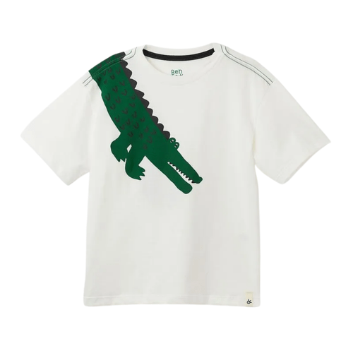 Camiseta Silk Olha O Jacare Off Bento