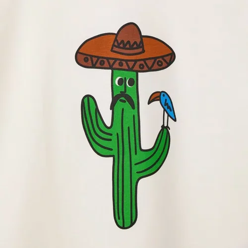 Camiseta Silk Senor Cacto Off Bento