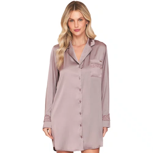 Camisola Aberta Feminina em Satinê Stillness Lua Luá