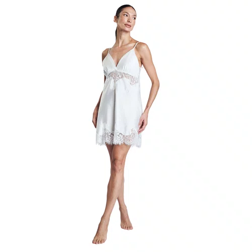 Camisola Curta Cetim Wedding Off White Revedenfant