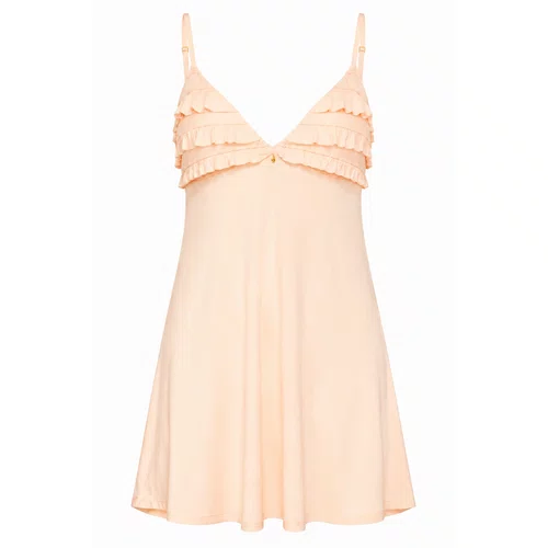 Camisola de Alça Feminina com Babados Bliss Lua Luá