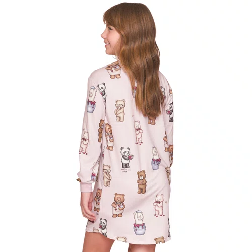 Camisola Dress Sweet In Bears Lua Lua