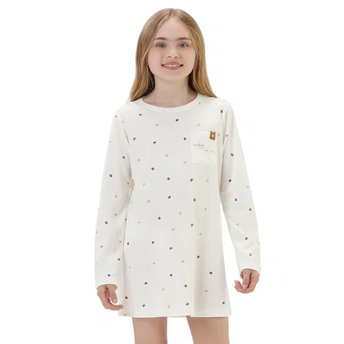 Camisola Kids com Meia Micro Ursos Cor com Amor