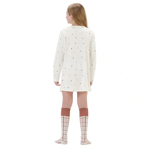 Camisola Kids com Meia Micro Ursos Cor com Amor
