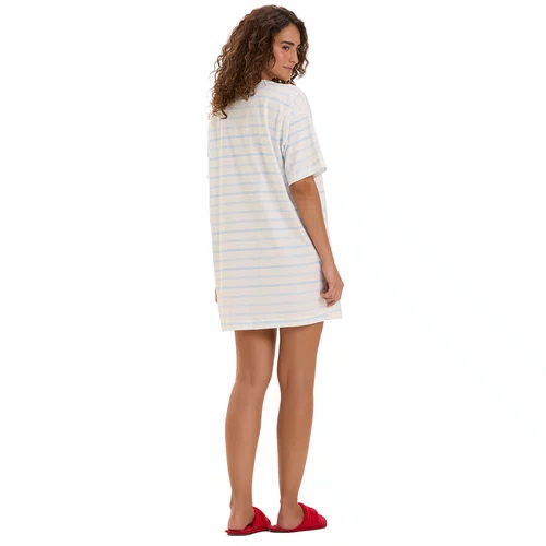 Camisola Listrinhas Azuis Every Summer Cor Com Amor