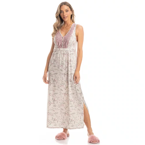Camisola Longa Brinco de Prinecsa Rosa Daniela Tombini