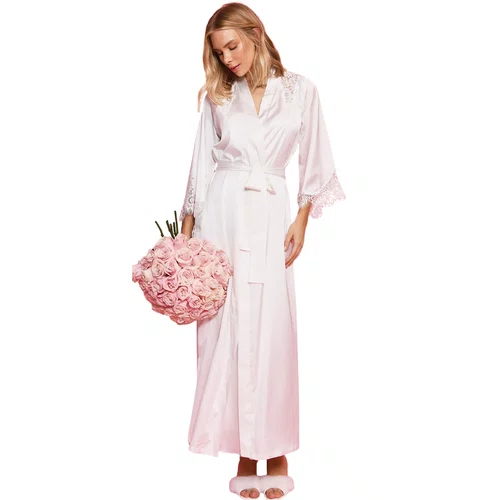 Camisola Longa Roma Cetim Off White Miss Victtoria