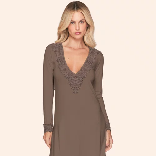 Camisola Longa Serenity Nut Lua Lua
