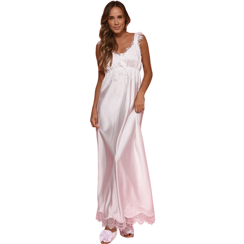 Camisola Longa Viena Branca Miss Victtoria