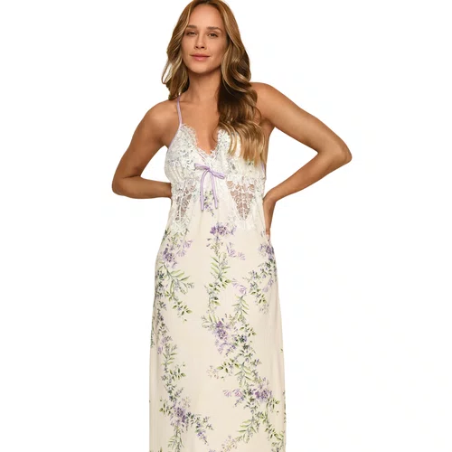 Camisola Miss Victtoria Longa Lavanda