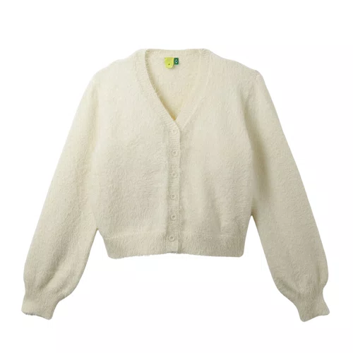 Cardigan Pelinho Cropped Off Farm Futura