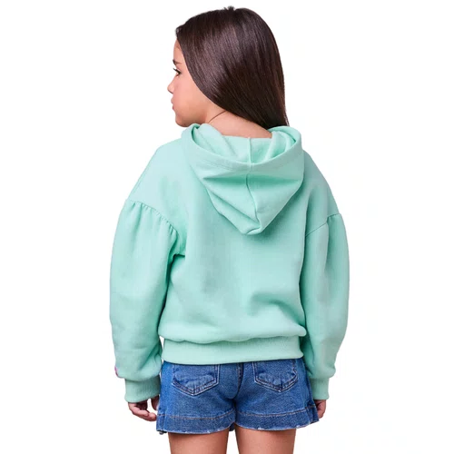 Casaco Moletom Disney Verde Cha Stitch Anime