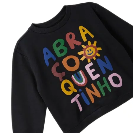 Casaco Moletom Silk Abraço Fabula