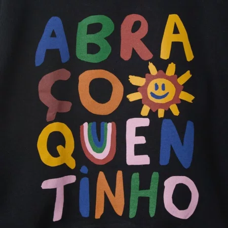 Casaco Moletom Silk Abraço Fabula