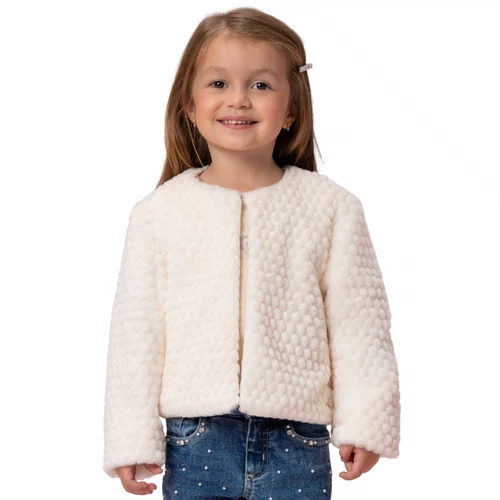 Casaco Pelinhos Poás Off White Petit Cherie