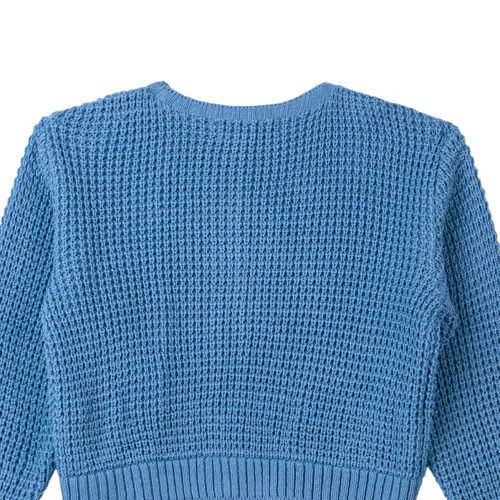 Casaco Tricot Azul Frozen Anime