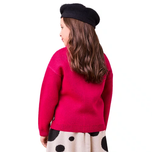 Casaco Tricot Minnie Cereja Anime
