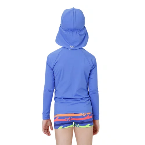 Chapéu Proteção UV Kids Azul Oceano Siri