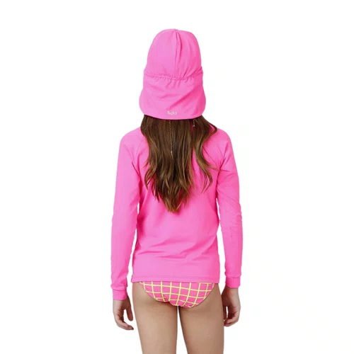 Chapéu Proteção UV Kids Euforia Rosa Neon Siri