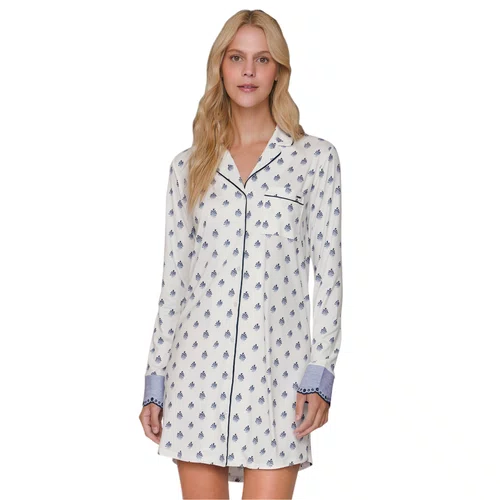 Chemise Aberto Soft Blue Lua Lua
