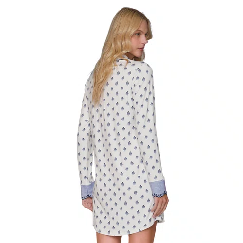 Chemise Aberto Soft Blue Lua Lua