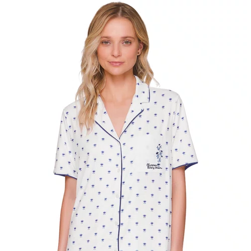 Chemise Bloom In Blue Lua Lua