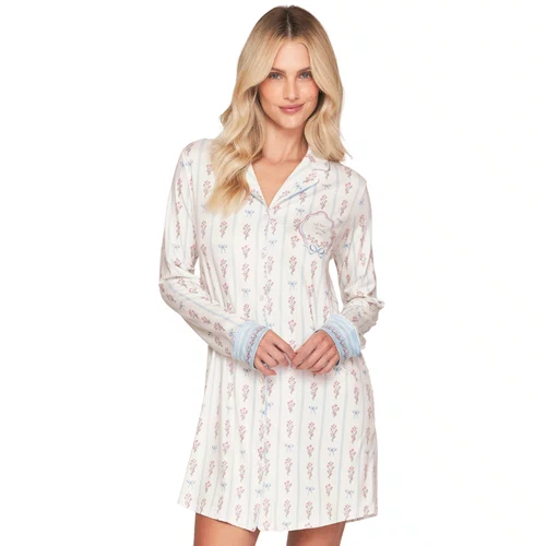 Chemise Manga Longa Feminina Beauty Flow Lua Luá