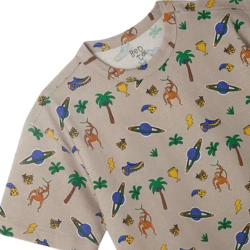 Conjunto Adesivo Tropical Bento