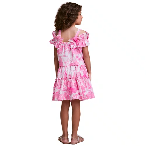 Conjunto Babadinhos Frutas Pink Anime