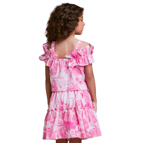 Conjunto Babadinhos Frutas Pink Anime