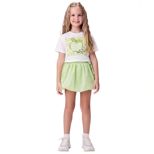 Conjunto Balone Verde Maçãzinha Momi