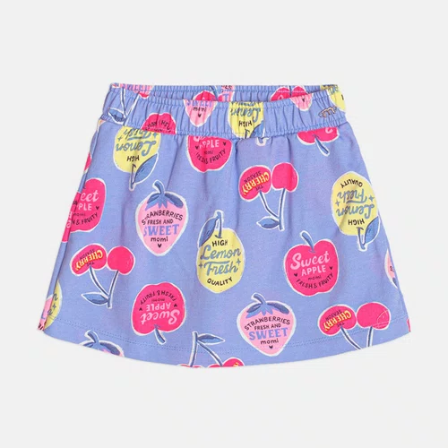 Conjunto Blusa e Shorts Fruits Color Momi
