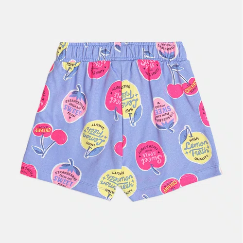 Conjunto Blusa e Shorts Fruits Color Momi