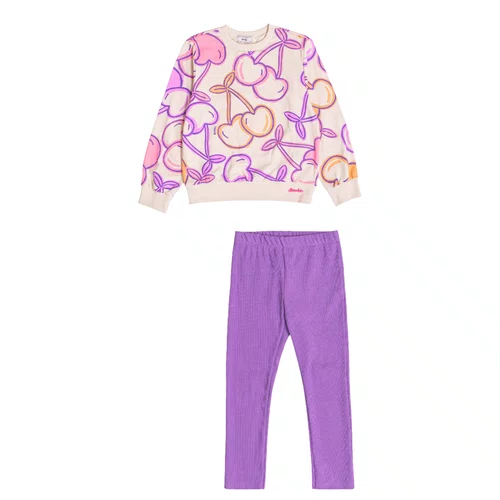 Conjunto Cerejas Neon e Violeta Bimbi