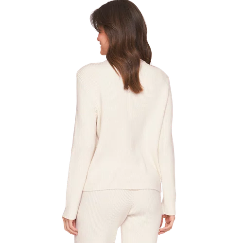 Conjunto Feminino em Tricô Wools Essence Off White Lua Lua