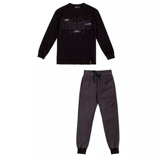 Conjunto Game Preto Moletom Youccie